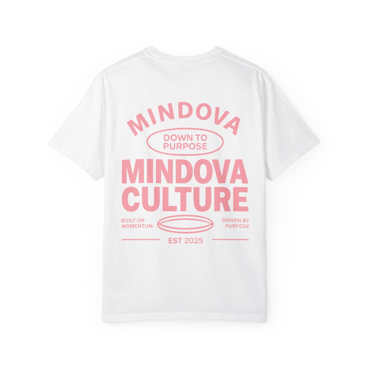 MINDOVA Culture Tee – Pastel Pink Edition