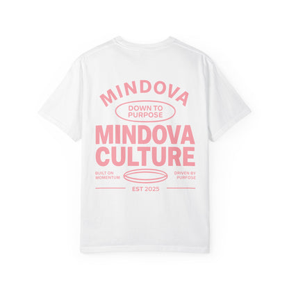 MINDOVA Culture Tee – Pastel Pink Edition