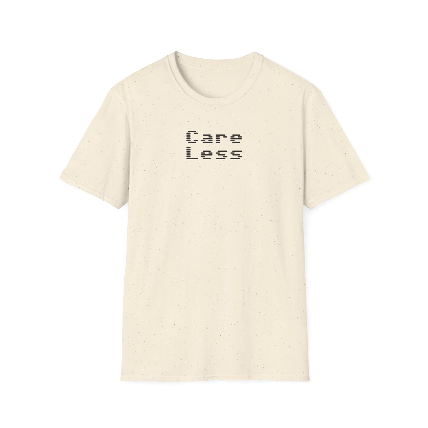 Cool Graphic T-Shirt - Care Less, Casual Wear, Street Style, Gift for Teens, Everyday Comfort, Music Lover Tee