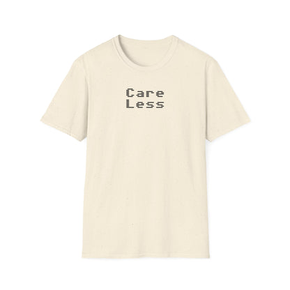 Cool Graphic T-Shirt - Care Less, Casual Wear, Street Style, Gift for Teens, Everyday Comfort, Music Lover Tee