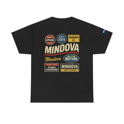 MINDOVA Sticker Series Heavyweight Tee