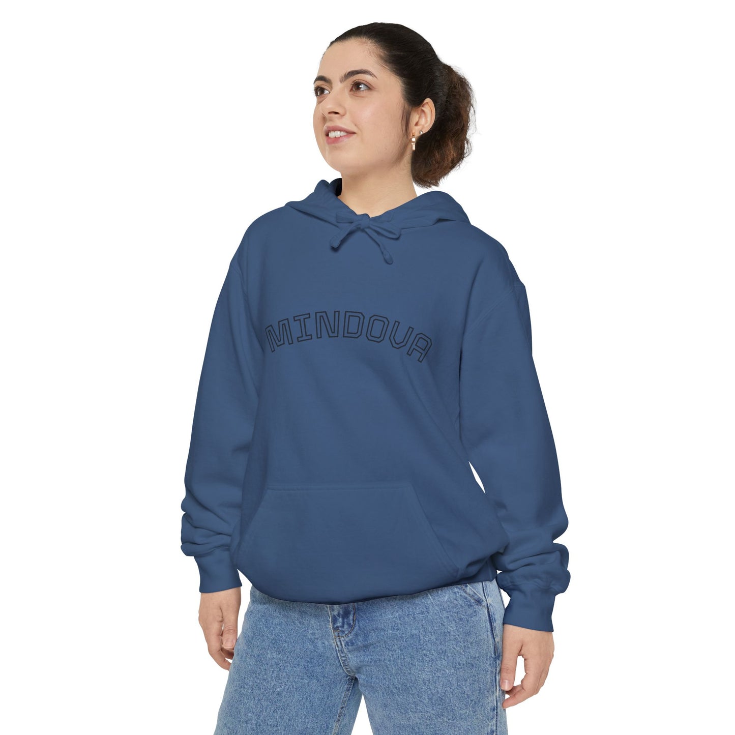Talk Heavy, Heal Hard Hoodie — Graphic Mindoura Pullover